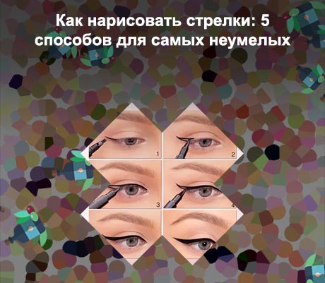 Как нарисовать стрелки лайнером